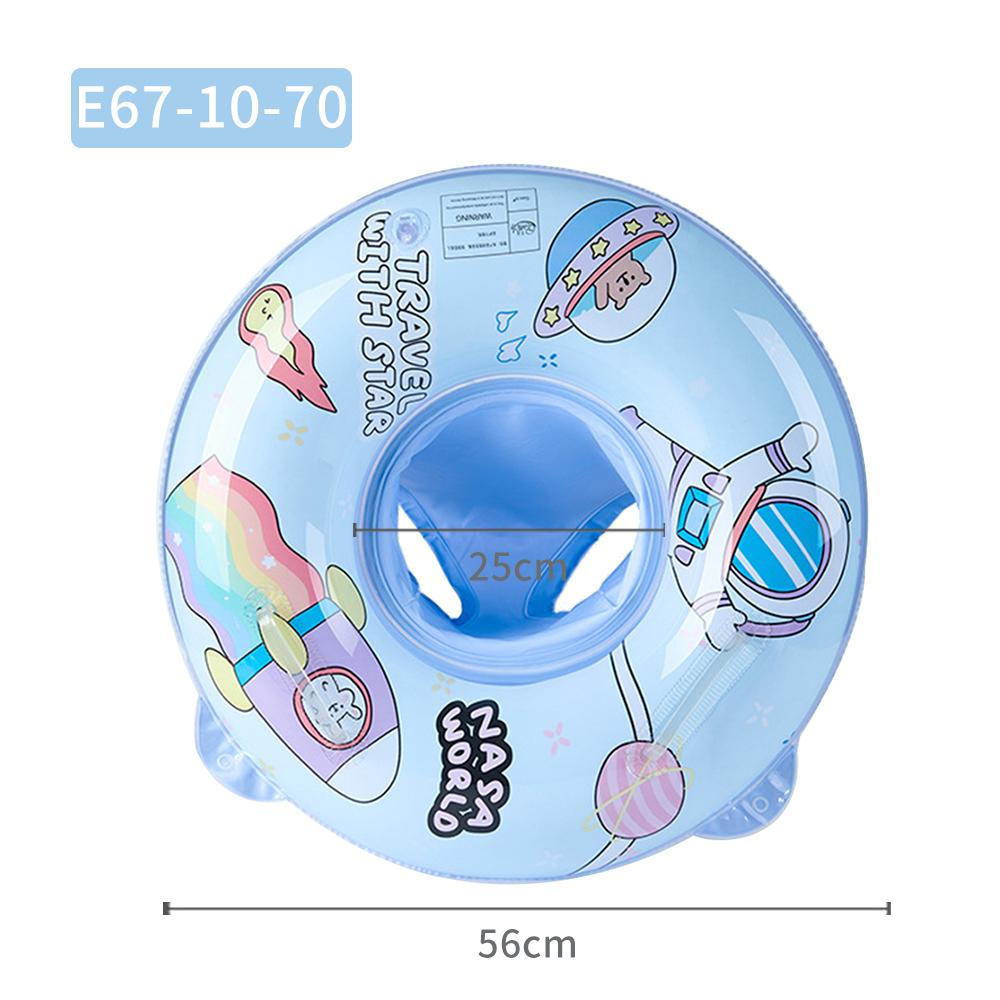 Детские кольца для бассейна, сиденье, милое надувное кольцо для плавания, сиденье для плавания, круг для плавания с двойной ручкой для маленьких детей, ванна для бассейна