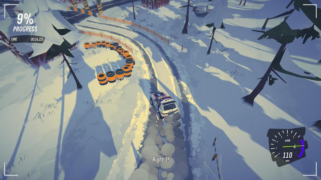 #DRIVE Rally для PlayStation 5 - Североамериканская версия / Аркадный ралли-рейсинг 90-х Видеоигра