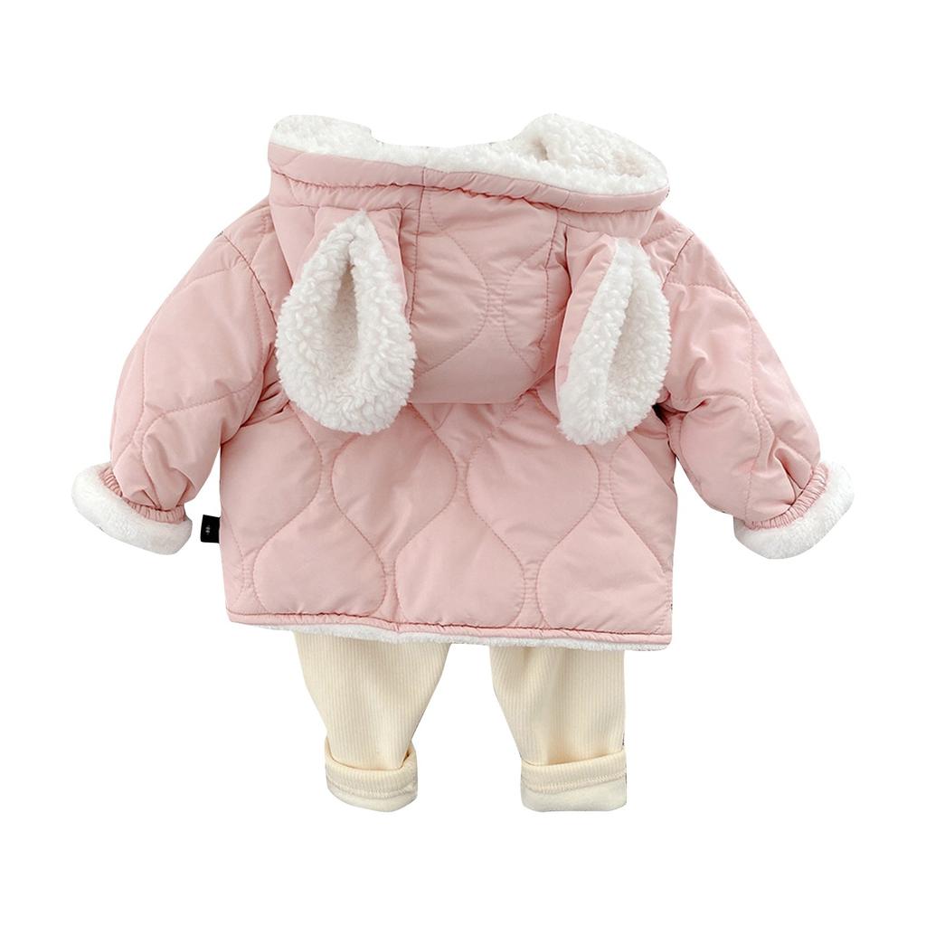 Зимняя двусторонняя джинсовая куртка для девочек для мальчиков