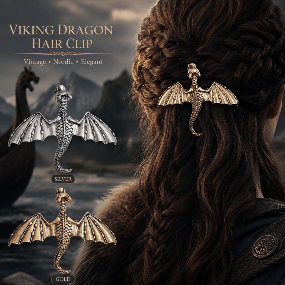 Nordic Style Vintage Hair Clip Metal Alloy Hair Barrette Headdress  Halloween Cosplay