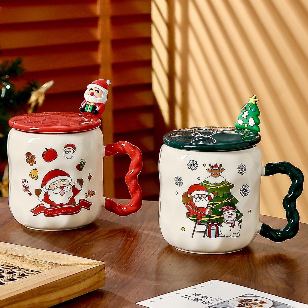 Christmas Santa Claus Mug A Practical Addition to Any Home Simple Use and Easy Keep Clean Built