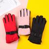 Kids Non-slip Winter Must Long-sleeved Mitten Snow Snowboard Ski Gloves Windproof Waterproof