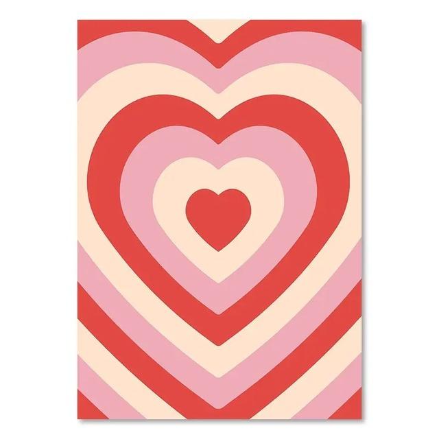 1 шт. настенная живопись на холсте цветная гостиная домашний декор клубника любовь интерьер картины бабочка подсолнух спальня для девочек без рамки