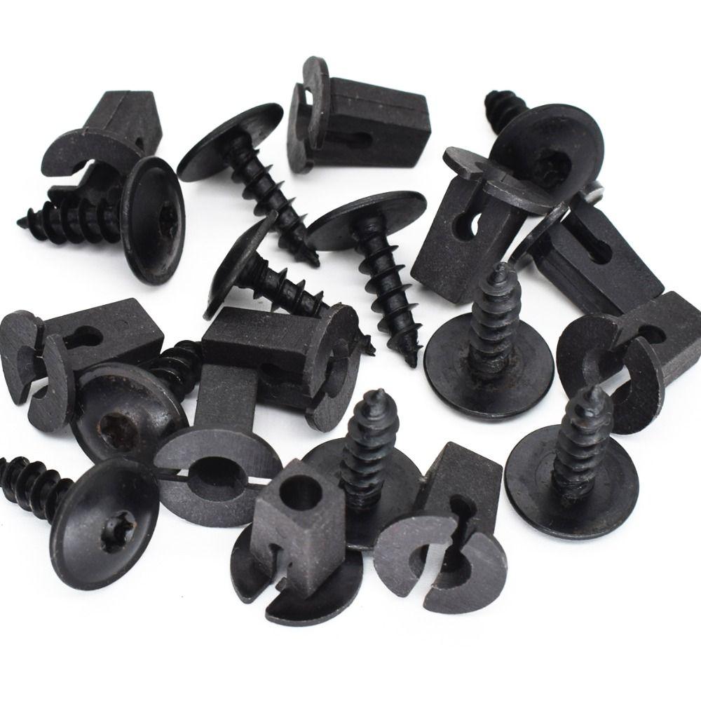 Screw Retainer Plastic Engine Cover Car Fastener Clips Car Bolt Fixing Screws Wheel Arch Torx Screw