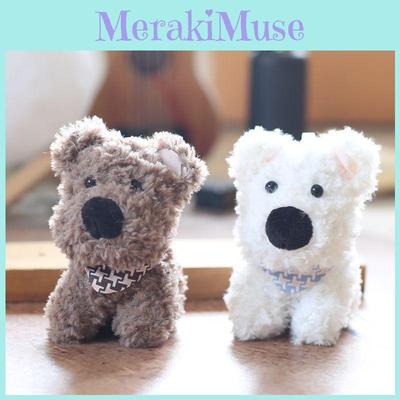 Плюшевая брелок-брелок West Highland White Terrier, подвеска для рюкзака, набитая полипропиленовым хлопком, животное, подарок для любителей домашних животных