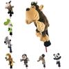 For Hybrid for Driver Wood Golf Covers Animals Club Headcover Golf Head Covers Golf Club Cover