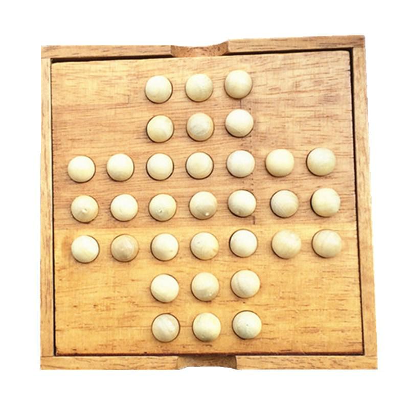 Деревянные игрушки головоломки: Интеллектуальная числовая игра, Неправильное блюдце, Замок Конгмина, Шар Лубаня и Шахматный набор для подбора цветов