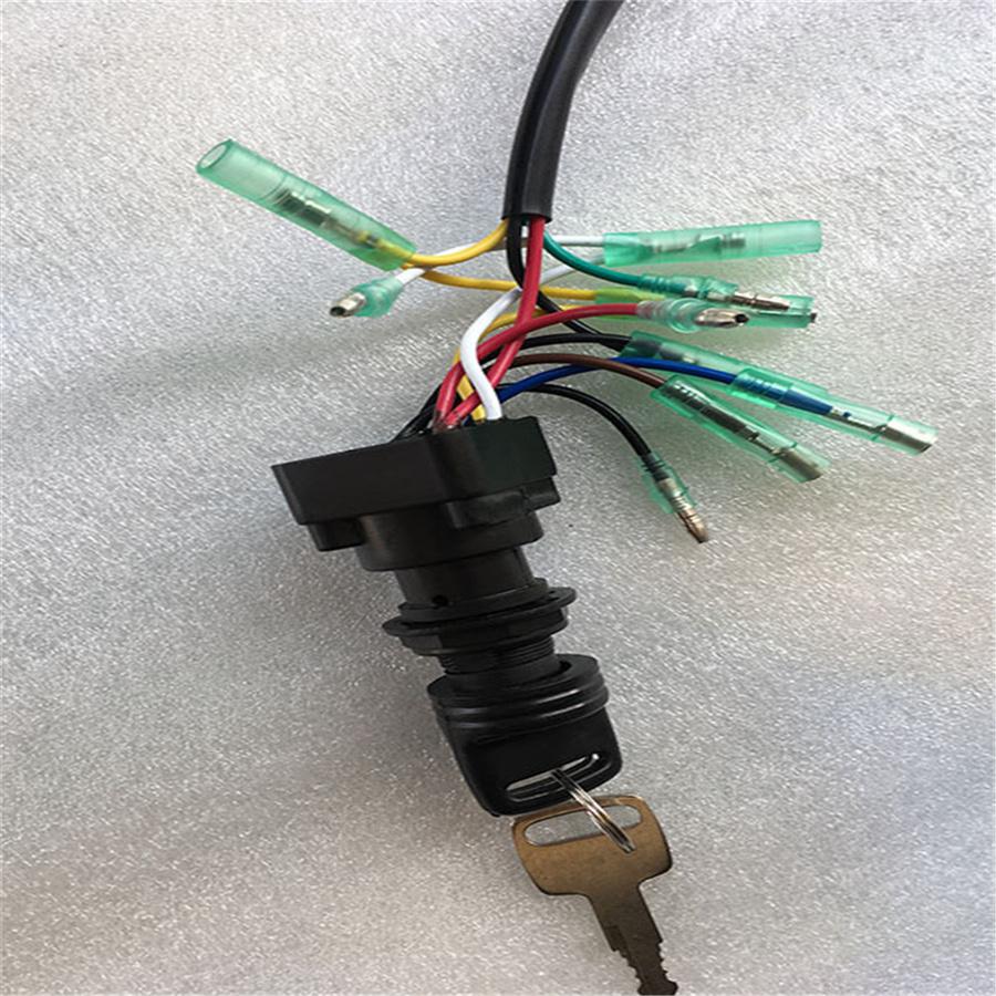 Для лодочного подвесного мотора Yamaha Контроль Зажигание Главный выключатель ключа 703-82510-43-00