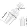6PCS Leakproof Milk Powder Container Transparent Baby Formula Box  Newborn
