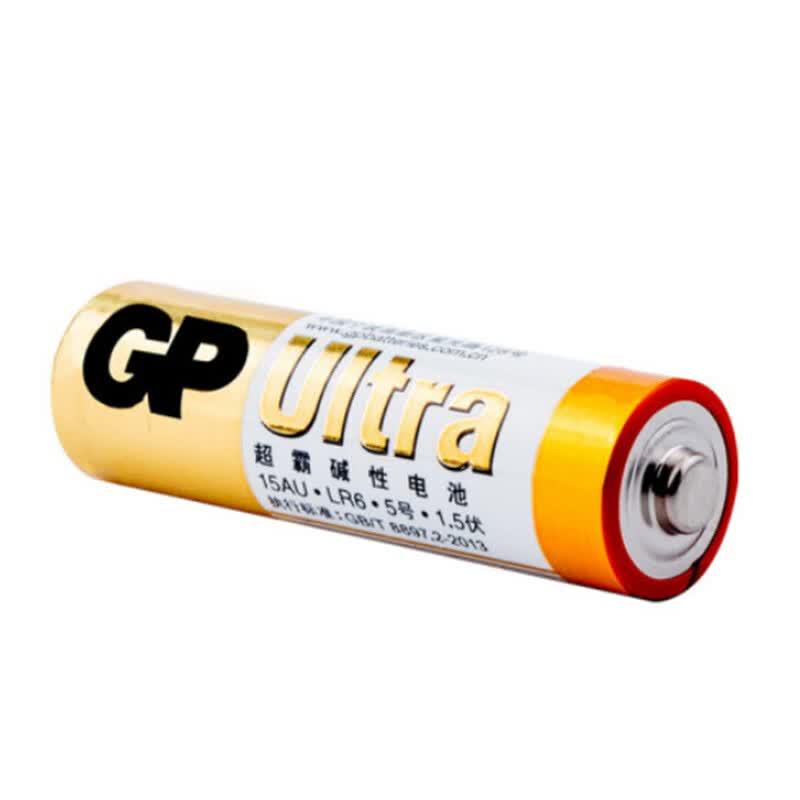 GP High Energy Alkaline AA Batteries CN plug (adapter included)