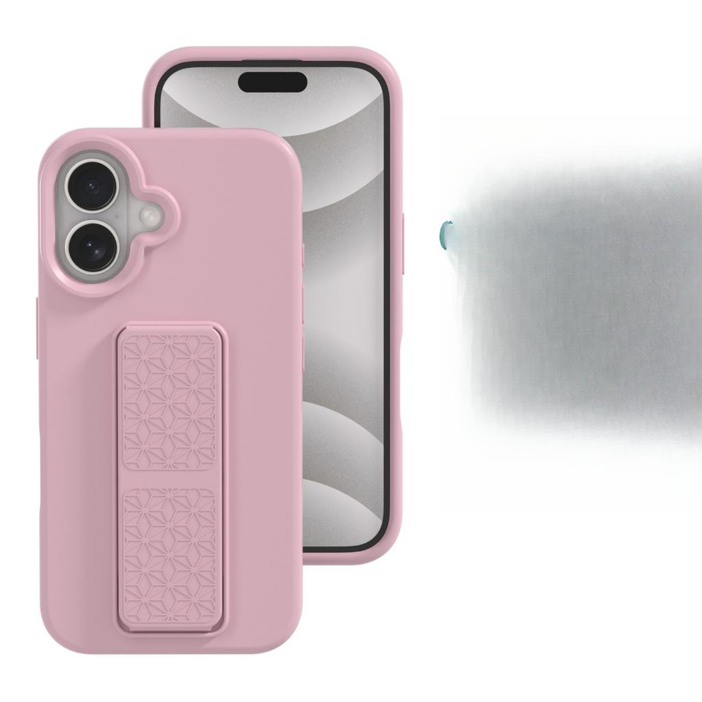 Подходит для Ip16promax Жидкий силиконовый ремешок-подставка, Защитный чехол однотонного цвета для Apple 15/14