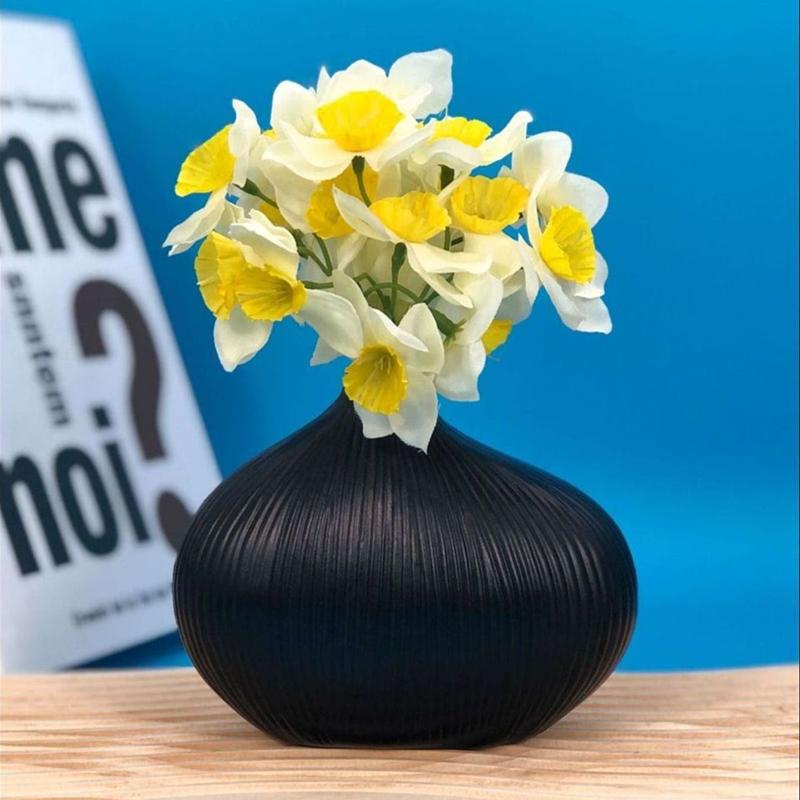 Ручная работа однотонный декоративный держатель для цветов ваза настольная смола книжная полка ремесла орнамент украшение для дома