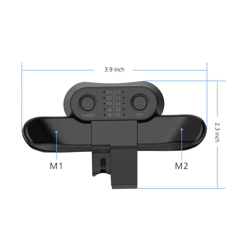 Acogedor Paddles для контроллера PS4, задняя кнопка крепления DualShock4, адаптер заднего удлинителя, геймпад, ключ с турбонаддувом для SONY PS4, аксессуар