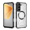 CD Magnetic Design Hard HD Clear Back Cover,For Infinix Hot 50 4G Rugger Armor Hard PC TPU Case