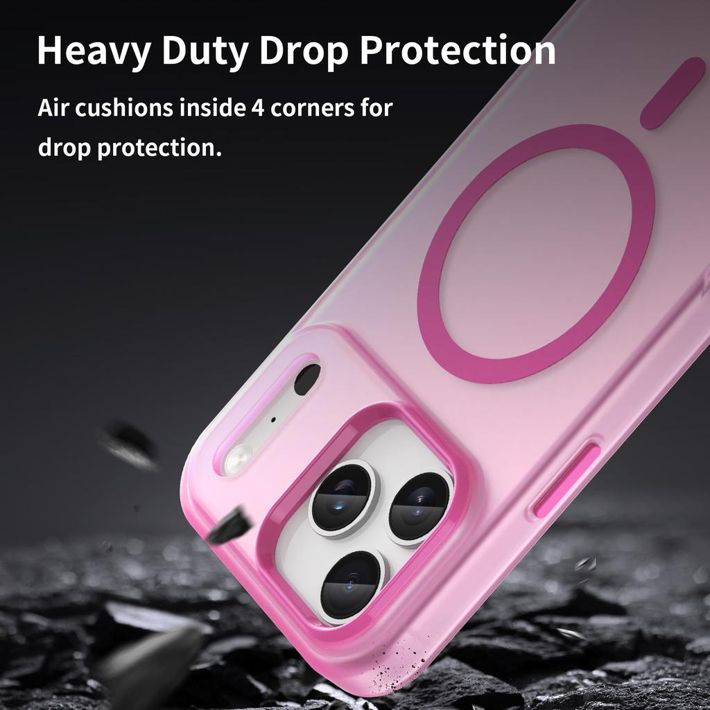Матовый Прозрачный Ударопрочный Чехол Magsafe Конфетного Цвета Для iPhone 17 Pro Max 16 15 14 Plus 13 12 11 14 Pro Max 17Air 16e Магнитная Крышка