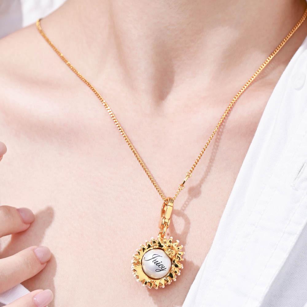 Унисекс 3D кулон-ёжик с жемчугом на ключичную цепочку