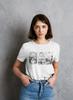 The Sun Moon Star Tarot Card T shirt Esoteric Black and White