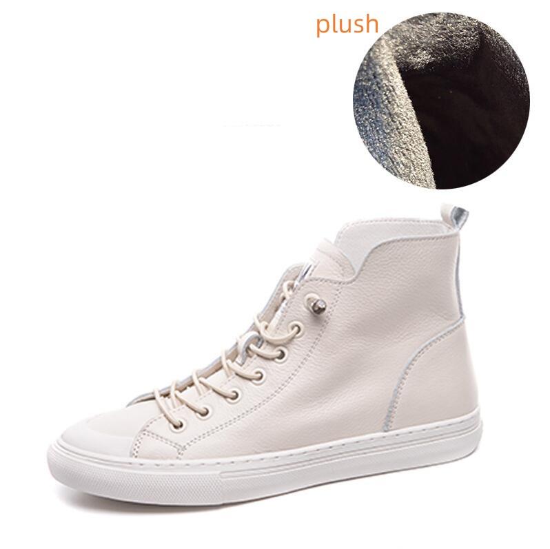 2024 Высококачественные туфли из коровьей кожи Женская обувь Повседневные кроссовки Трендовые ботинки Модные туфли на плоской подошве Черные белые красные ботинки