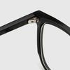 Automatic Light Sensing Large Frame Eyeglasses with Blue Light Protection and Photochromic Lenses for Myopia