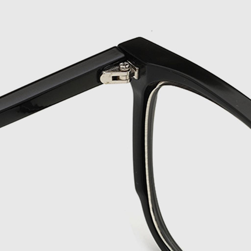 Automatic Light Sensing Large Frame Eyeglasses with Blue Light Protection and Photochromic Lenses for Myopia