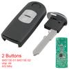 2 Buttons 433MHz Keyless Remote Car Key Fob with ID49 Chip SKE13E-01 SKE13E-02 Fit for MAZDA CX-3 Axela CX-5 Atenza Model
