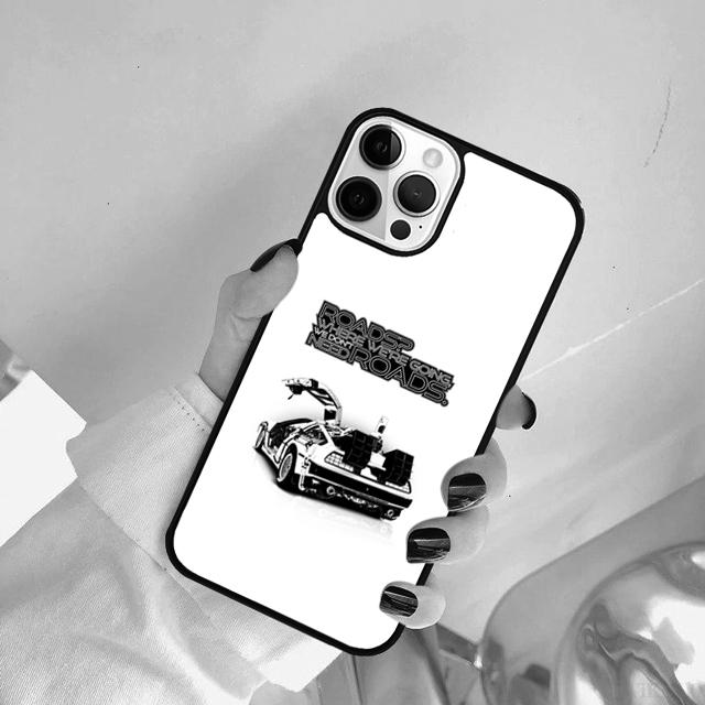 Чехол для телефона DeLorean из фильма «Назад в будущее» Для iPhone 17 Air 15 16 14 11 12 13 Pro MAX Plus