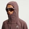 Women's Nike ACG Jackets Women's Brown Hooded Non Detachable Moderate