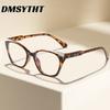 Fashion Cat's Eye Collide Color Anti Blue Light Glasses Men Women Retro PC Frame Outdoor Travel Party Eyeglasses