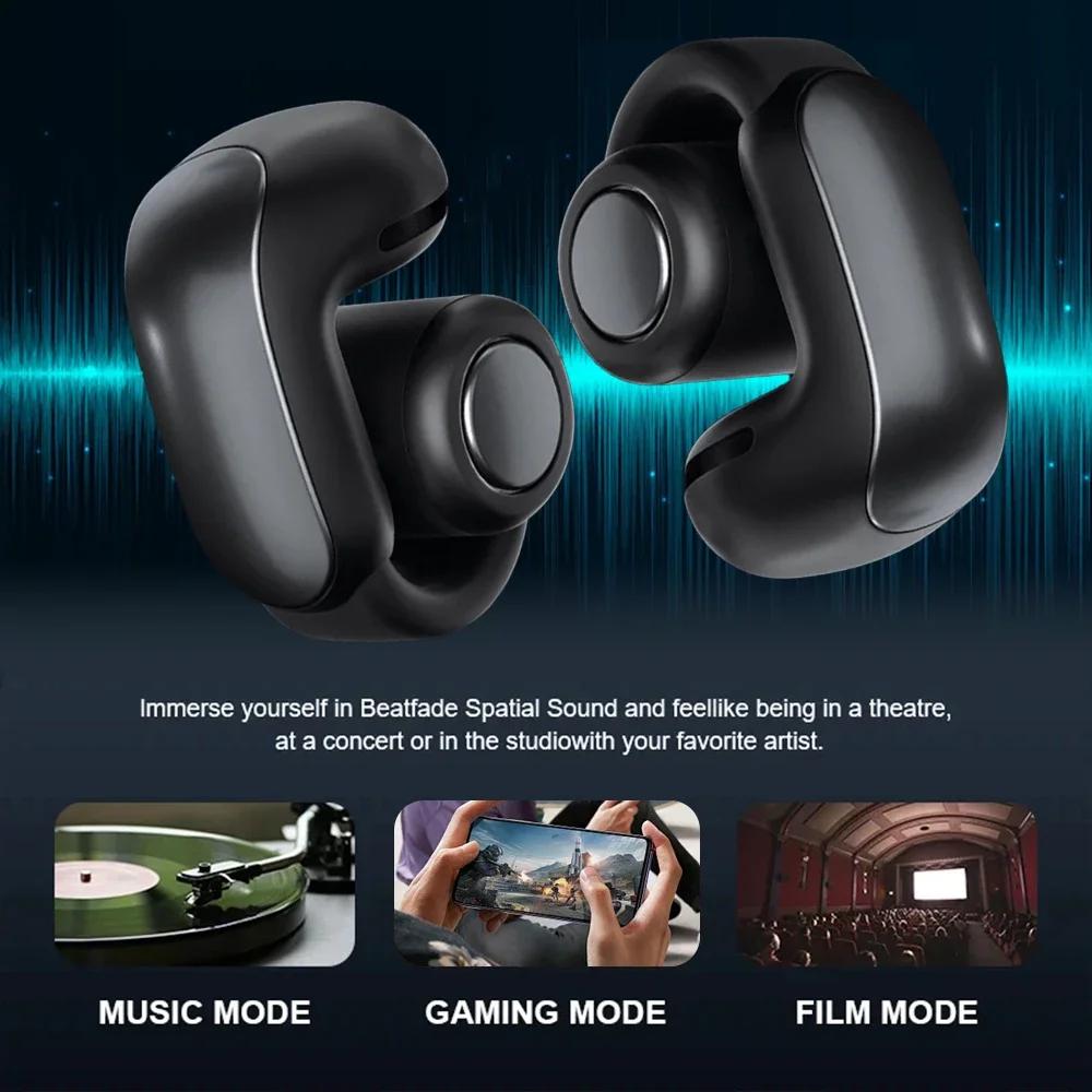 Ультра открытые беспроводные наушники, открытые наушники-клипсы, стереонаушники HiFi, спортивные наушники-вкладыши, наушники-клипсы Bluetooth 5.3