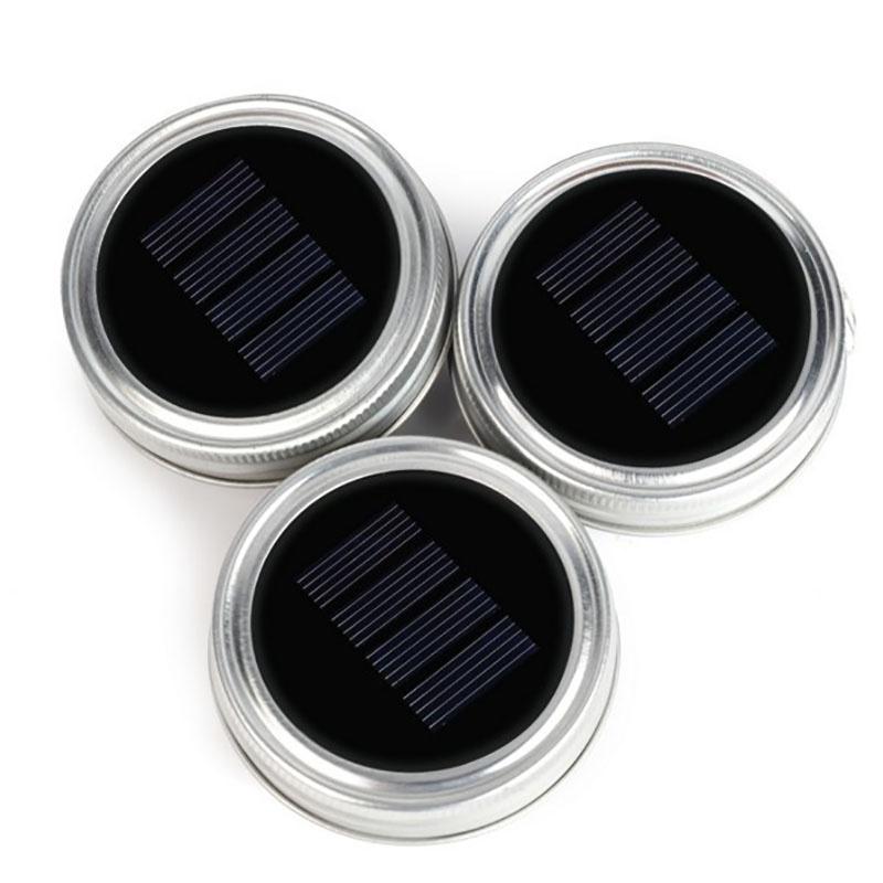 Enchanting 10led Outdoor And Indoor Solar Mason Jar Light Lids For Beautiful Weddings