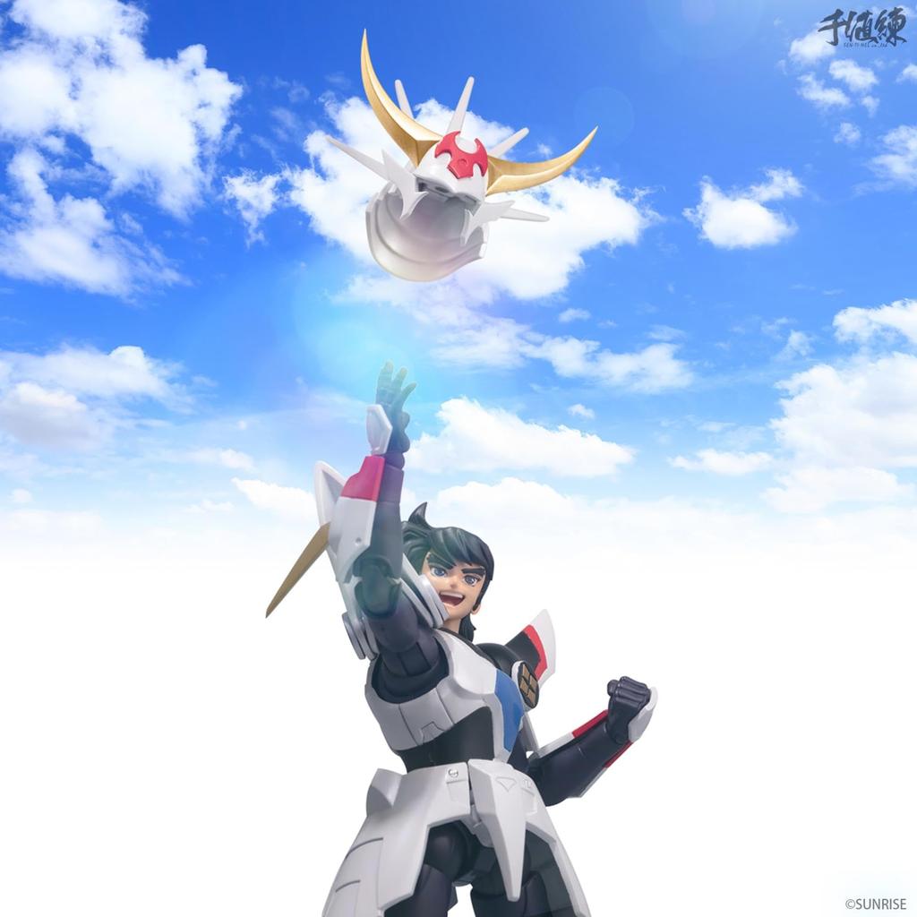 Sentinel Super Bullet Movable Armor Legend Samurai Trooper Kaikou Tei Rekka ABS PVC Painted Complete Action Figure Non-scale &