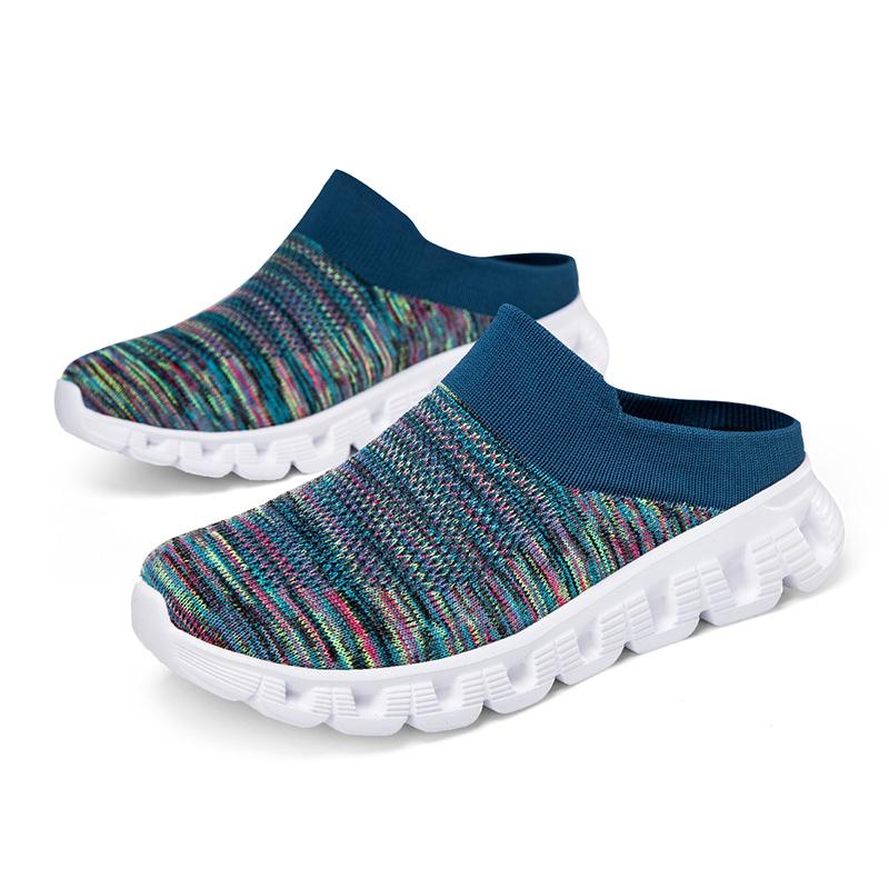 Летняя мужская обувь 2024 года, новые легкие удобные повседневные туфли для ходьбы, дышащие тапочки унисекс для мужчин и женщин, мокасины, шлепанцы