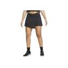 Sportswear Tech Pack Casual Solid Color Irregular Metal Button Design Mid Waist Skirt Shorts Women Bottoms Black DV8491-010