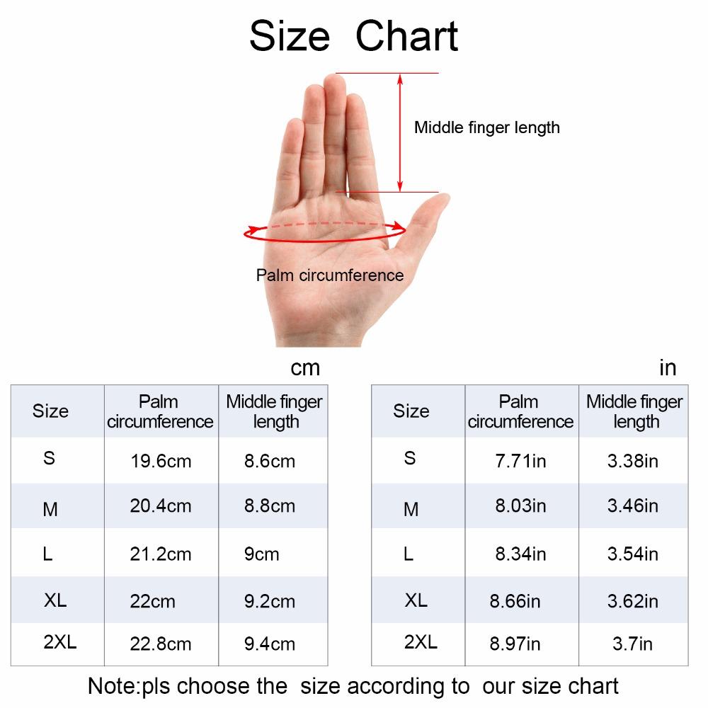 INBIKE Cycling Gloves Touch Screen Bicycle Sports Gloves Shockproof MTB Full Finger Bike Road Glove for Biker Men with Palm Pad