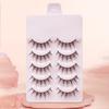 Easy To Apply Good Ductility Simulation Lashes Trendy Naturally Curled Cosplay False Eyelashes