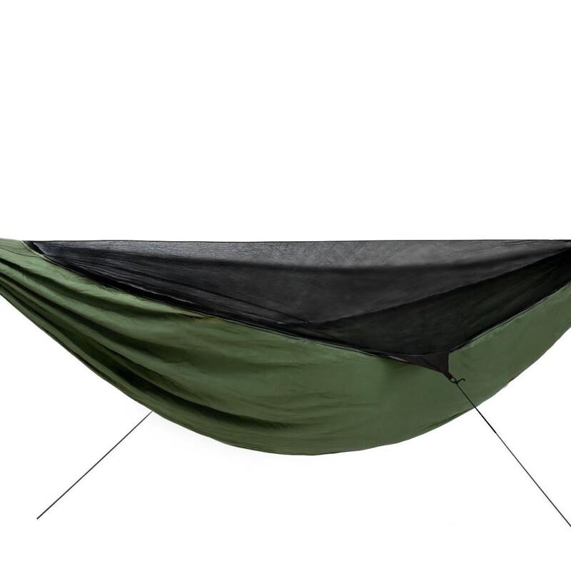 Outdoor Anti-Rollover Hammock with Mosquito Net
