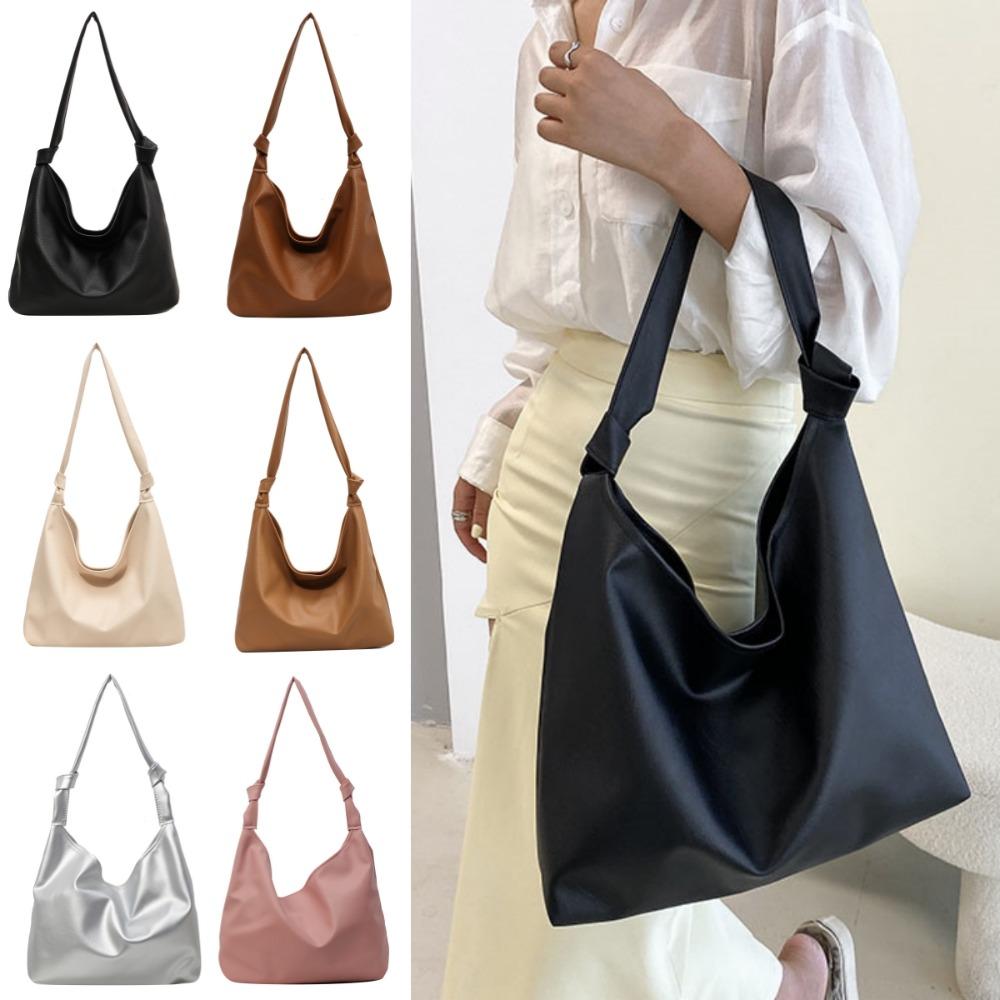 Large Capacity Hobo Bag Aesthetic Tote Bag Casual Underarm Bag Outdoor