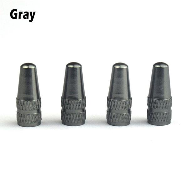 4 шт. колпачки для клапанов Presta для велосипеда, пылезащитный чехол, прочный алюминиевый сплав для горного велосипеда, аксессуары для велосипеда