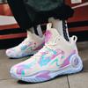 Fashion Men's Basketball Shoes Cushioned Breathable Sneaker Train Athletes High Quality Sport Shoe Lace Up Footwear Casual Sneaker 35-45