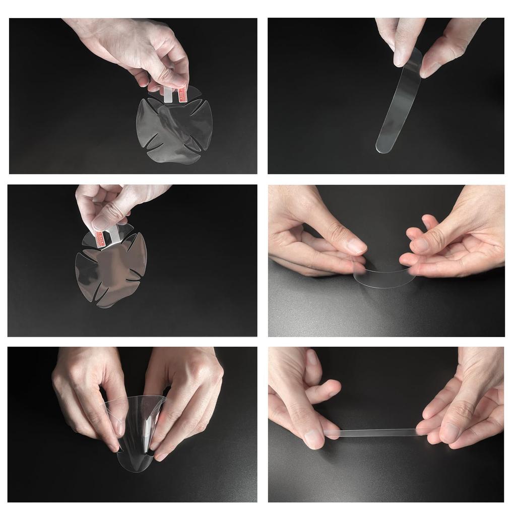 Защитная накладка на дверную ручку автомобиля, подходящая для Land Cruiser 300 Series FJA300W/VJA300W/Land Cruiser Prado 150 Series. Прозрачный набор из 11 предметов, которые не будут