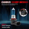 Upgraded Halogen Headlight Bulbs For Compatible For Chevy Silverado 1500 (2007-2015)/ 2500 3500 (2007-), 9005 H11 High And Low Beam Halogen Headlamp