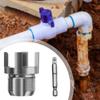 1 Inch Pipe Threader Multi-Use Pipe Tapping Tool Adjustable PVC PPR Threading Tap  Plumbing Work