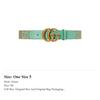 GUCCI Gg Marmont Jumbo Gg Belt Belt 400593-FABBN-9549