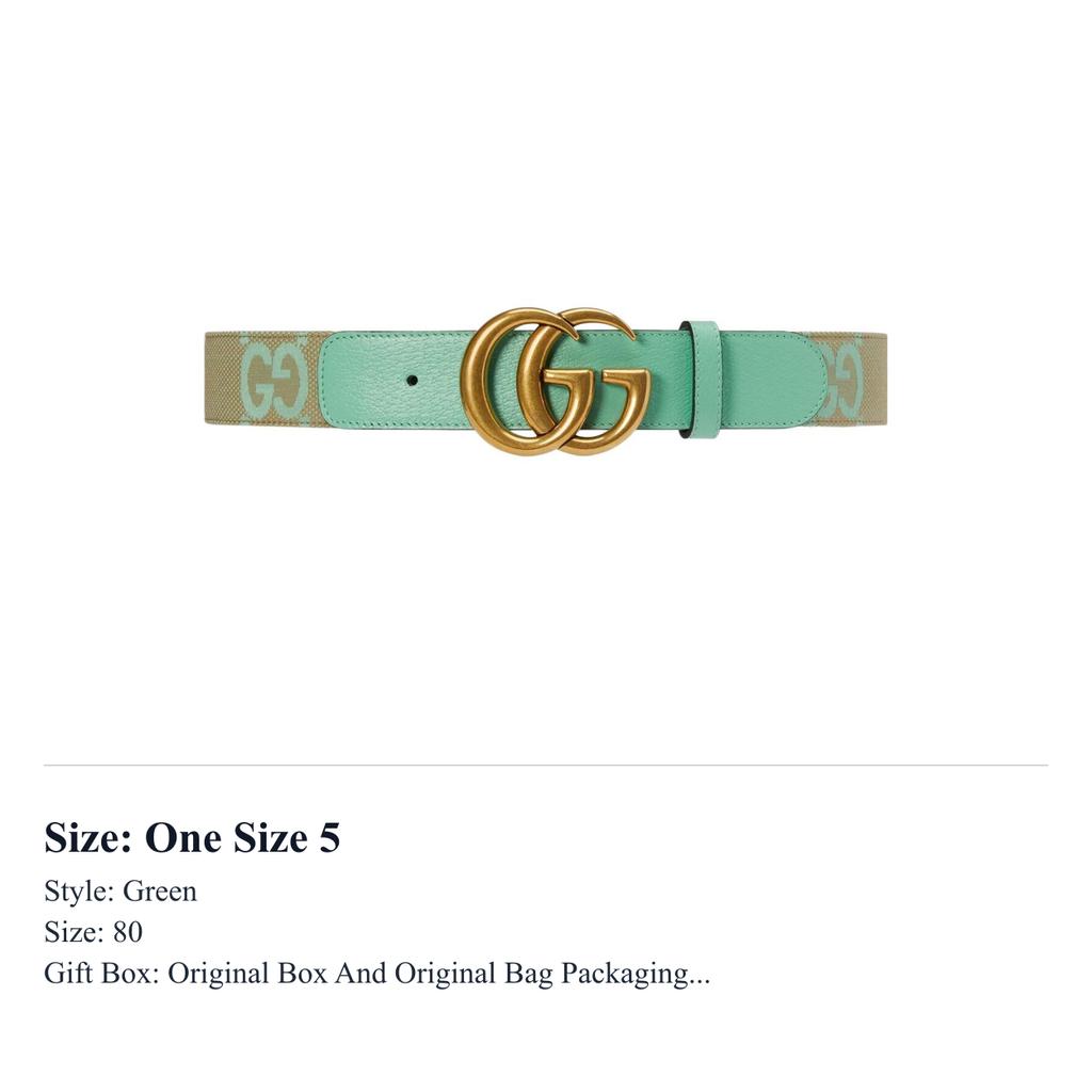 GUCCI Gg Marmont Jumbo Gg Belt Belt 400593-FABBN-9549