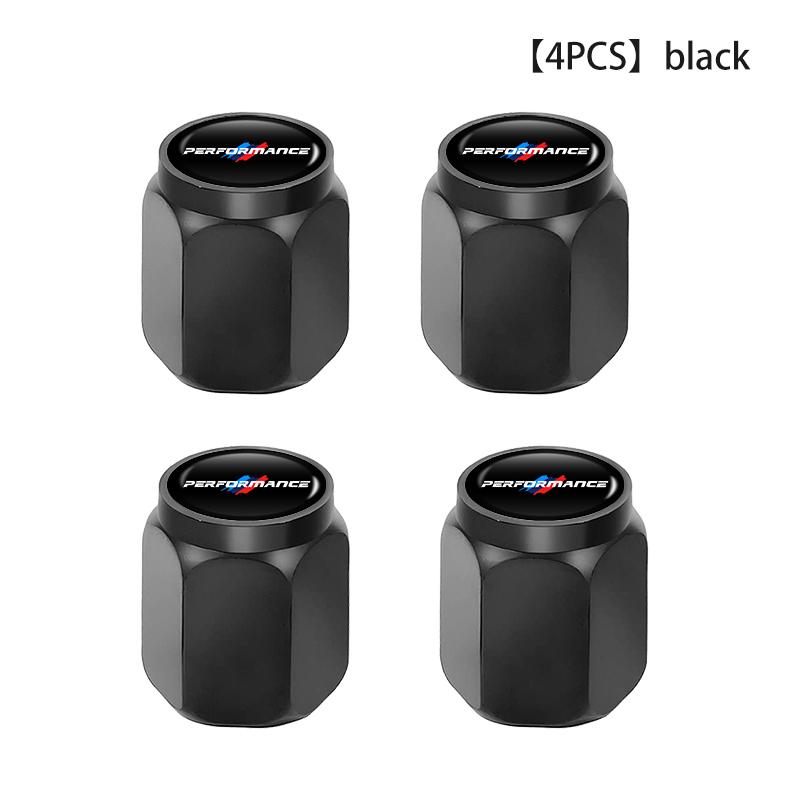 For BMW 4Pcs Car Wheel Tire Valve Caps Air Stem Covers Anti-Rust Anti Dust Accessories E46 E90 F30 F10 F20 G20 E87 E60 F01 F02