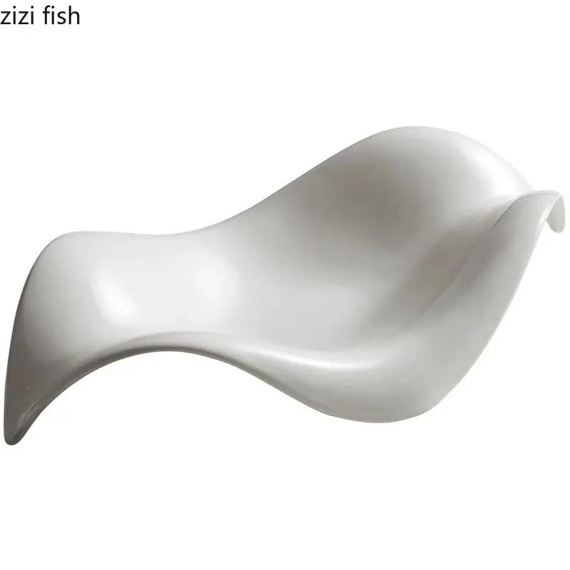 Керамическая обеденная тарелка для ресторана, нестандартная сервировочная тарелка, салатная тарелка, закусочная тарелка, десертная тарелка, тарелки для сашими, однотонная столовая посуда