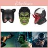 Маска для косплея персонажа Мстителей Латексный реквизит на Хэллоуин для Венома Халка и Женщины-кошки