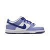 Nike Кроссовки Dunk Low PS Blueberry Kids белые светло-чертополоховые ляписы DZ4457-100