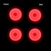 4pcs LED 70mm 68mm 64mm 90A Outdoor Inline Skates Roller Wheels Parts Flash Wheel 80mm 76mm 72mm