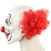Home Decor Of Halloween Horror Zombie Clown Mask Red Hair Joker Masks Masquerade Party Costume